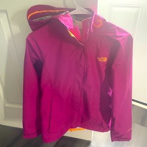 Womens north face lightweight rain jacket